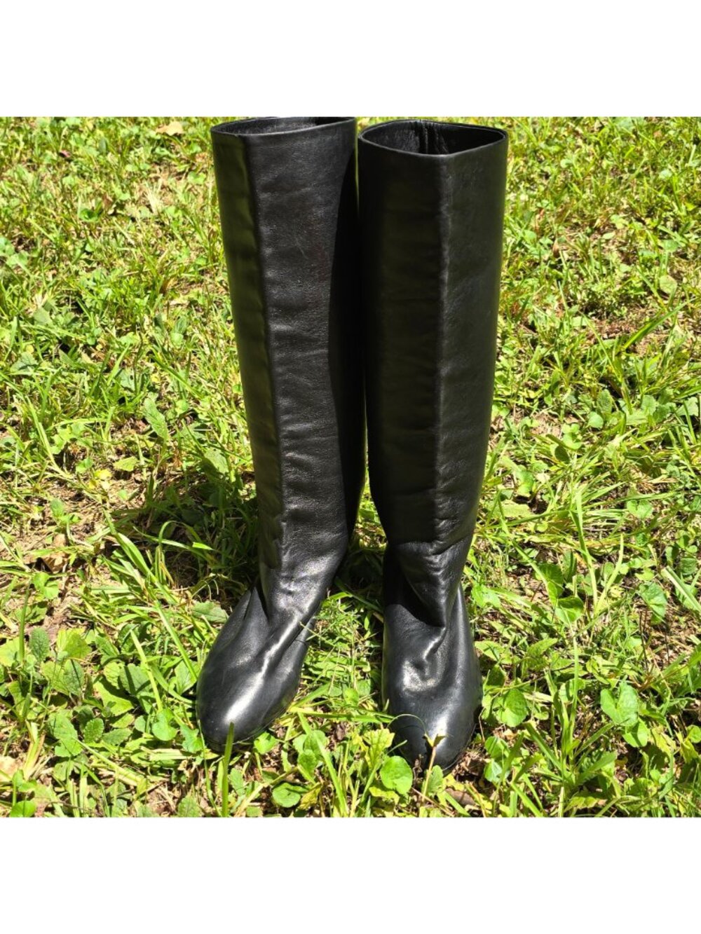 Bottega Veneta Boots Women's Size 9.5B Black Leather Boots - Picture 2 of 16